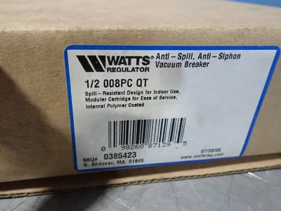 New | in-Stock WATTS 008PCQT Plumbing Equipment Ohio US | HGR 24 #776804