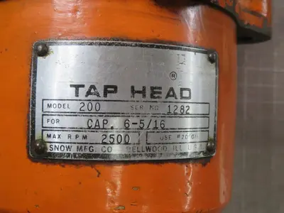 Used SNOW 200 Tapping Heads Texas US | Aucto #1456844