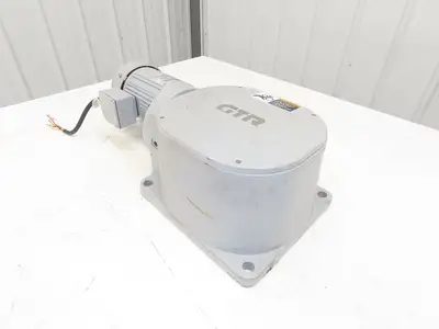 Nissei GTR FSMN-55-900-T040A Gear Motor 900:1 /1.9rpm .4kw 220V 3PH Hollow Shaft
