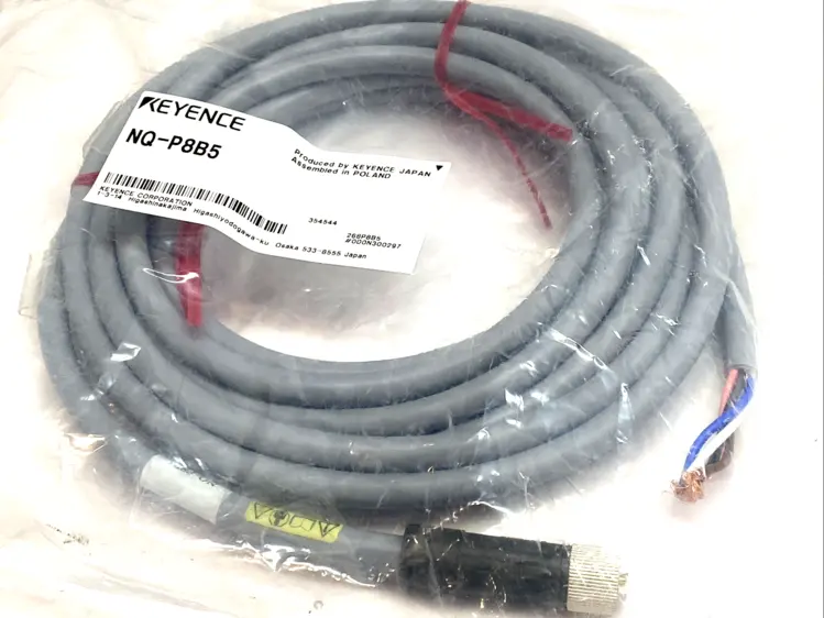 New | in-Stock KEYENCE POWER CABLE M12 4-PIN FEMALE, 5M PVC LOOSE WIRE Cable & Wire Michigan US | Maverick Industrial Sales #1089323