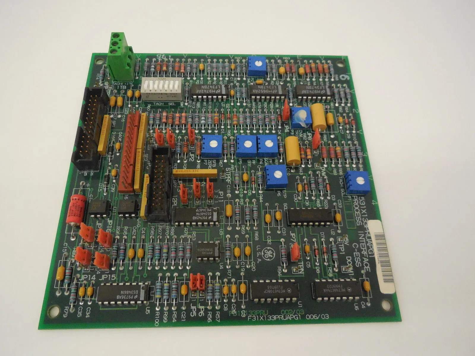 GENERAL ELECTRIC 531X133PRUAPG1 INTERFACE CARD