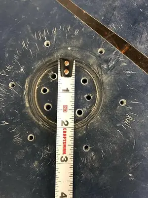 Strasbaugh polisher chuck 9''