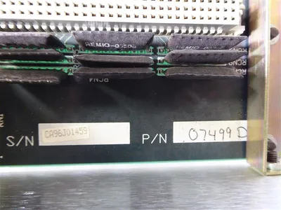 Nordson Corp. 07499D 12 Slot Rack Chassis Module Used