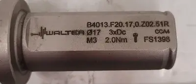 USED WALTER B4013.F20.17,0.Z02.51R