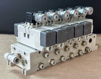 USED SMC SMC VQ7 Solenoid Valve Assembly
