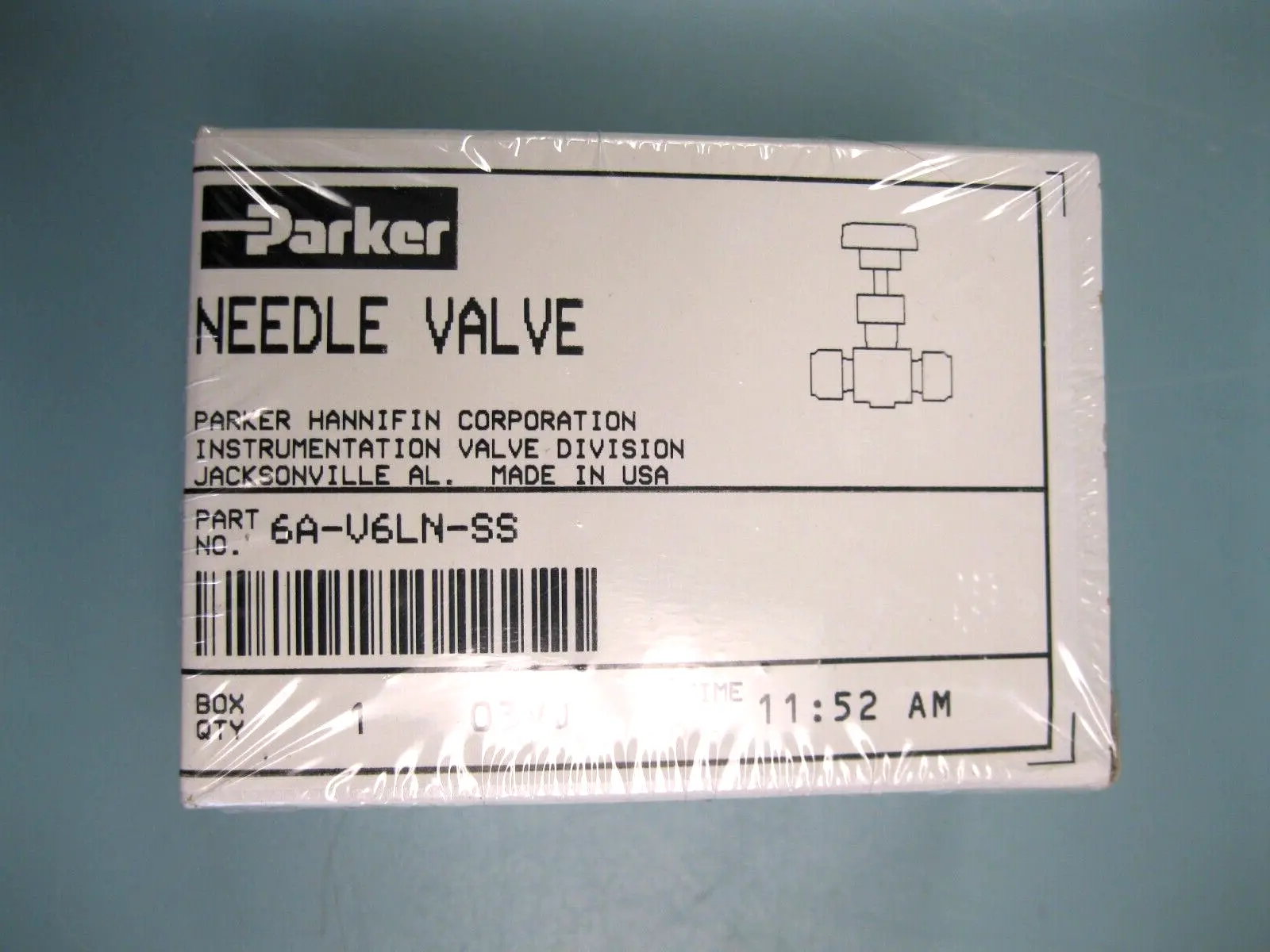NEW Parker 6A-V6LN-SS