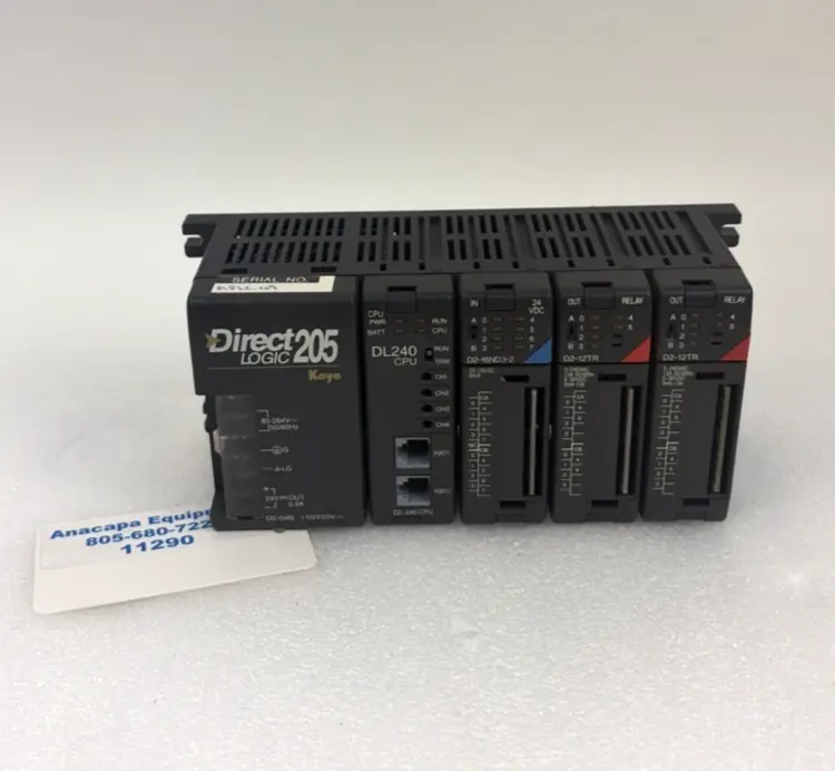 Used Koyo Electronics Koyo DirectLogic 205 Miscellaneous Equipment (Electrical & Power) California US | ANACAPA EQUIPMENT BROKERS, INC #779866