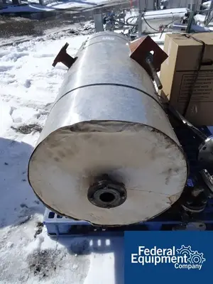 USED International Sheet Metal Inc 50 Gal International Sheet Metal Receiver, S/S, 50#