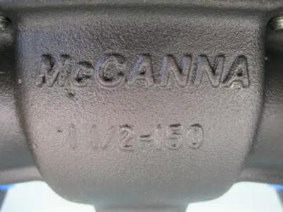 NEW 1-1/2" 150# McCanna Flowserve WCB 1.50 S151CS-U-M0/8DS-CM10143 Ball Valve A6