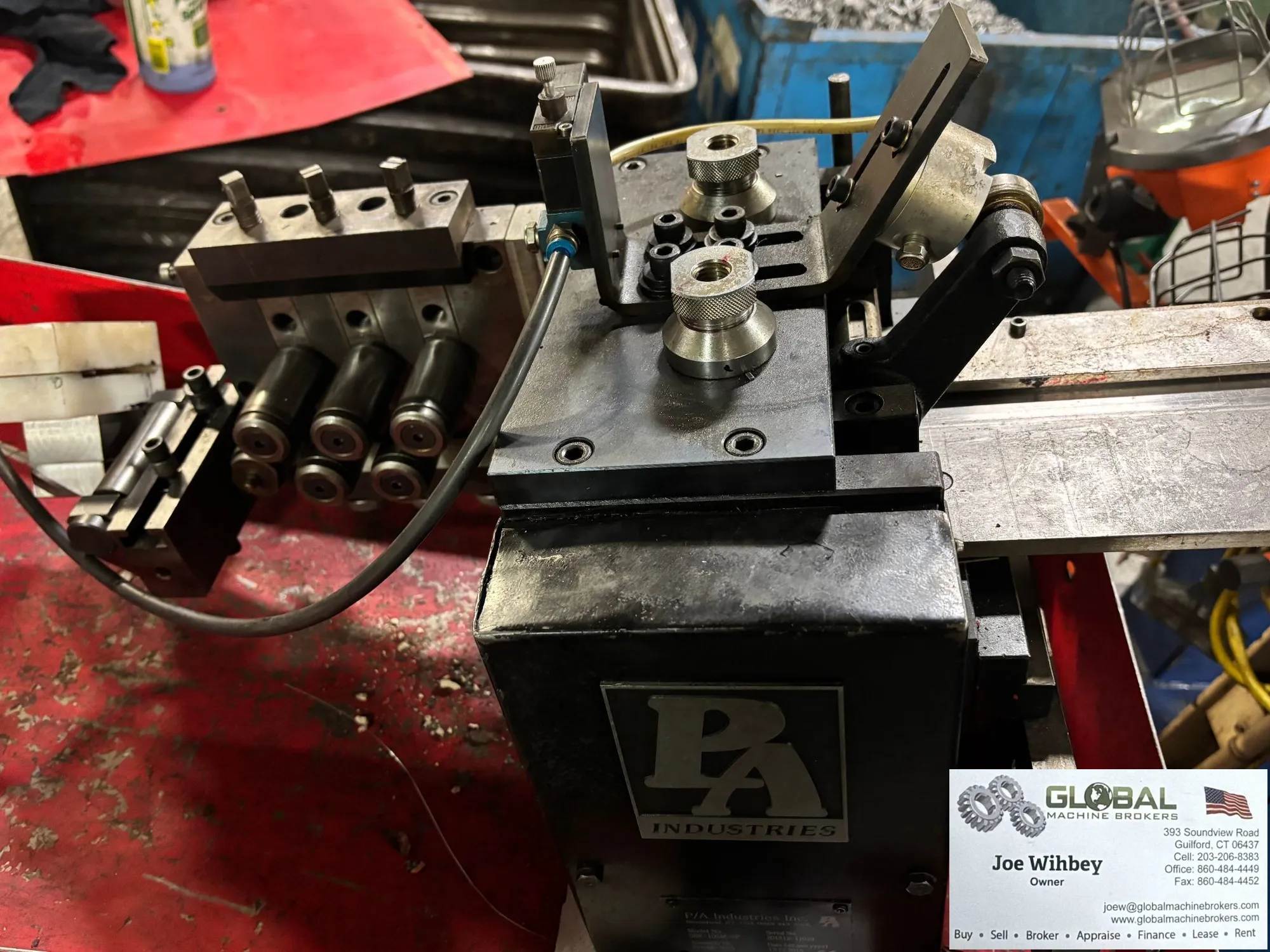 P/A Industries SRF-105M-SP Mini Servo Feed System 800SPM .06"thck x 4"W Roll
