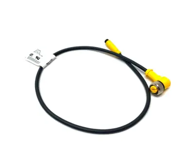 New | in-Stock Turck Double Ended Corset M12 Rt Angle to M8 Cable & Wire Michigan US | Maverick Industrial Sales #1468009