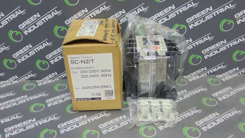 Fuji Electric SC-N2 Magnetic Contactor 30HP 200-240V 60 Hz New NIB