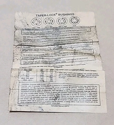 USED Baldor 117437