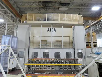 Aida 550 US Ton Model TMX-S2-500 Straight Side Mechanical Press