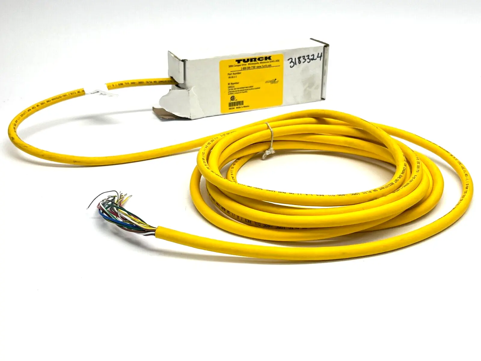 VB 60.5-5 | Turck  Junction Box 6-port M12 Female 5m Cable U0221 - New Other
