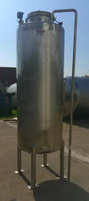 SPC9352  Tank 230 gallon vertical tank, 304 SS, dish