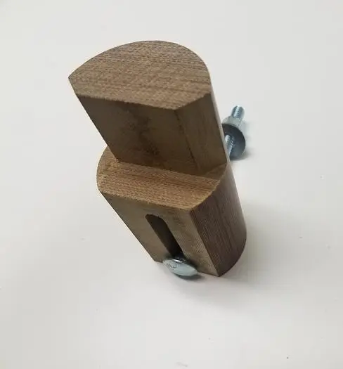 Pistorius Phenolic Scrap Support, Round Back with New Hardware Included