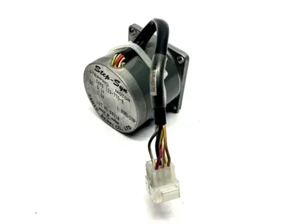 Used Sanyo Denki Step-Syn Stepping Motor 1.8° Step 5.1VDC 1.0A Motors (misc) Michigan US | Maverick Industrial Sales #1395655
