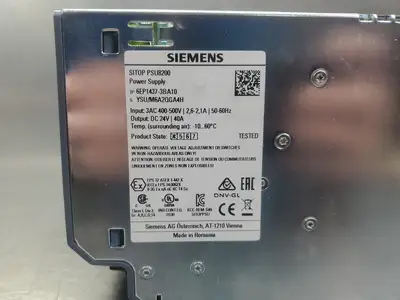USED Siemens SITOP PSU8200 POWER SUPPLY