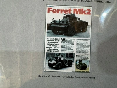 Used 1957 SCOUT CAR FERRET MK II TYPE A Classic Cars & Trucks Michigan US | Miedema Asset Management Group #1328701