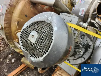 USED Stainless Fabrication 650 Gal SFI Twin Motion Kettle, 304 S/S, 15/150#