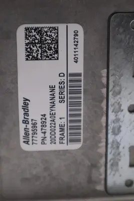 New 2020 Allen Bradley PowerFlex 700S VFD 20DD022A0EYNANANE 15HP STOCK 2146-A