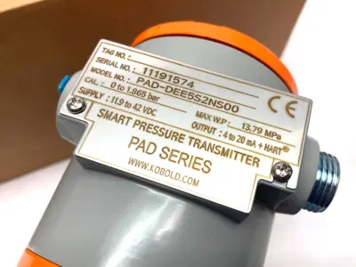USED KOBOLD HEAVY-DUTY SMART DIFFERENTIAL PRESSURE TRANSMITTER