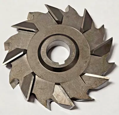 HIGH SPEED STEEL 6" Milling Cutter HSS