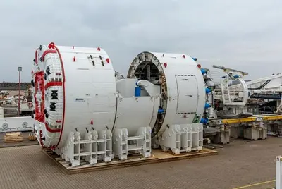 USED 2015 DOUBLE SHIELD TUNNEL BORING MASCHINE FOR HARD ROCK