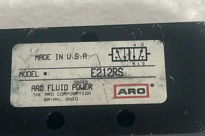 New | in-Stock ARO E212RS Parts (Hydraulics and Pneumatics) Indiana US | J&J Industrial Supply #1073549