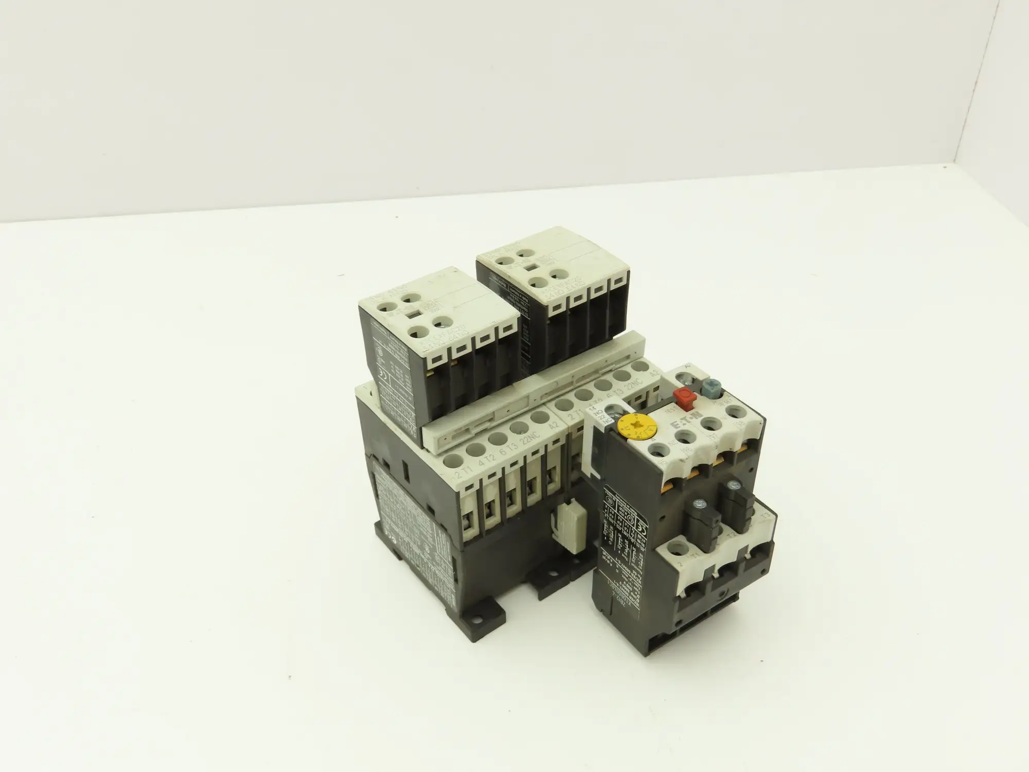 Eaton ZB12-4 Motor Starter Relay Contactor Accessory Set 10HP 7.5A 600VAC