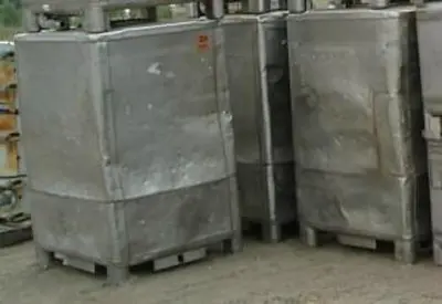 Bin, 50 CF, S/st, 46" X 41" X 43", Tote, (18) #H733269