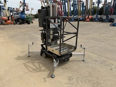 New | in-Stock 2026 JLG 25AM DC PUSH AROUND VERTICAL MAST LIFT Scissor Lifters Alberta CA | Adcock Equipment #1417620
