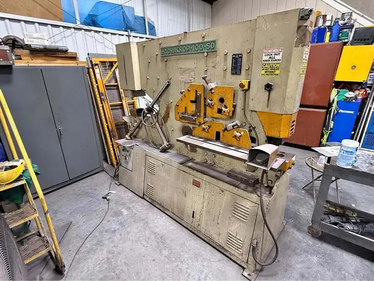 Used GEKA HYDRACORP 100/SD Ironworkers Illinois US | Asset Exchange Corporation #394072