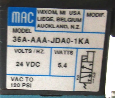 USED MAC 36A-AAA-JDA0-1KA