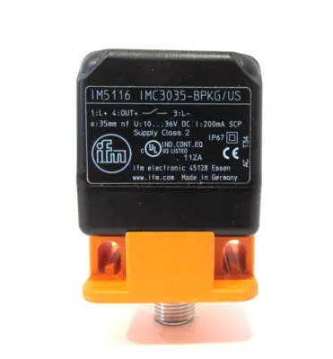 NEW EFECTOR IMC3035-BPKG/US-100-DPS-IM5116 INDUCTIVE SENSOR IMC3035BPKGUS100DPS