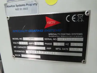 SCS Specialty Coating Systems PCB Circuit Board SMT Assembly Line Dryer Conveyor