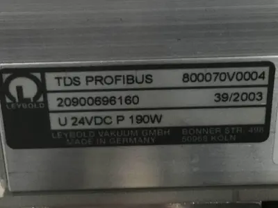 USED LEYBOLD TW250 S