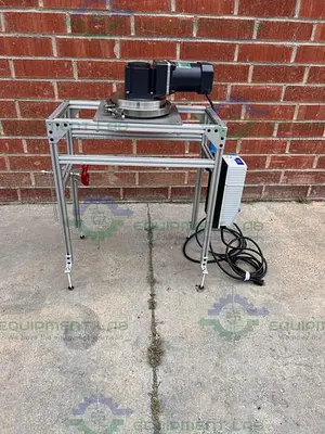 Stainless Steel Overhead 8" Stirrer w/ Lenze Inverter Drive, OM Motor, Gear Head