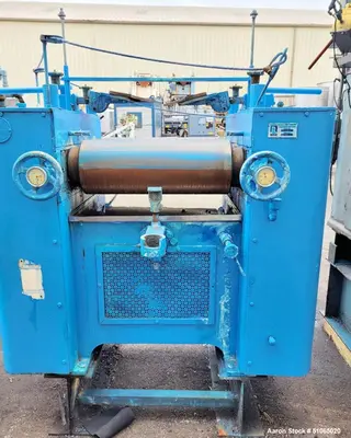 Used Kent 9" x 24" Three Roll Mill – Industrial TRM for Fine Grinding & Dispersion