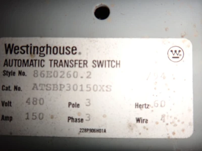 Westinghouse Transfer Switches