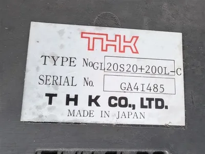 THK GL20S20+200L-C Linear Motion Actuator 200mm Stroke Used