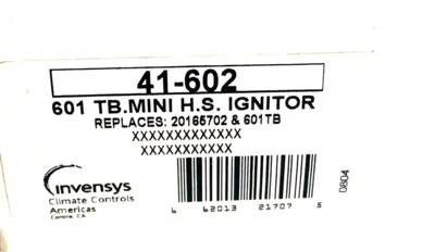 NEW ROBERTSHAW 41-602 TB. MINI H.S. IGNITOR 41602