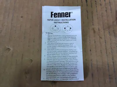 USED FENNER 2012-50