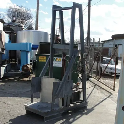 SPC7243  Material Handling Equipment ABC Conveyors Inc drum lift 42" lift height