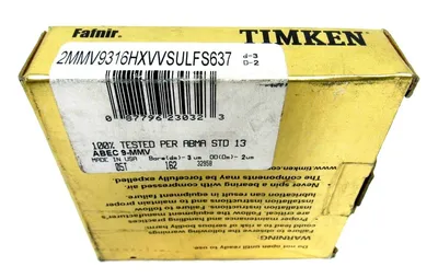 NEW TIMKEN FAFNIR 2MMV9316HXVVSULFS637 SUPER PRECISION BEARING