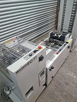 USED HORIZON STITCHER/FOLDER (SPF-11) & TRIMMER (FC-11) COLLATOR (MC-80)