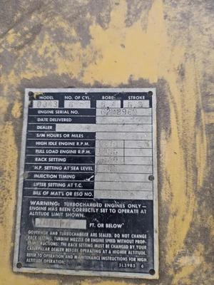 Used 1985 CATERPILLAR D343 Diesel Generators Colorado US | ABN Services #1542076