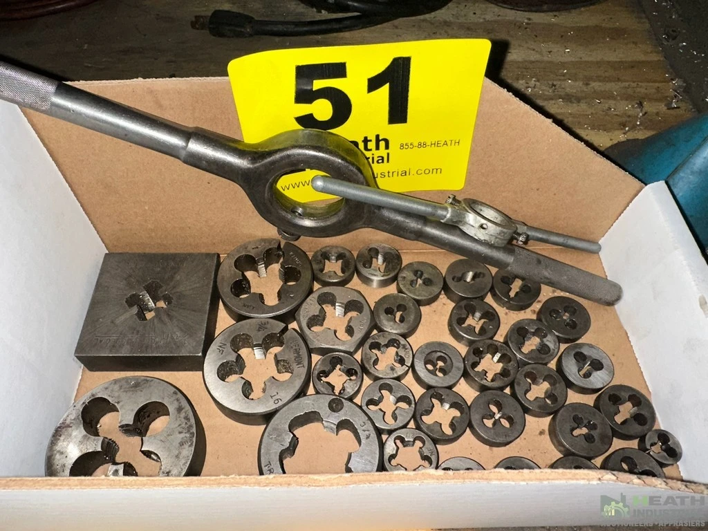 Used _UNKNOWN_ DIE S & DIE HANDLES Taps & Dies Illinois US | Heath Industrial Auction Services #1419856