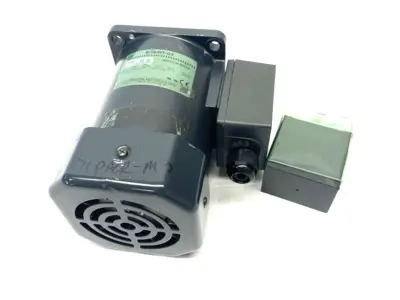 Used Oriental Motor Induction Motor, 400W 1/4HP, Pinion Shaft w/ Capacitor A.C. Motors Michigan US | Maverick Industrial Sales #1395302